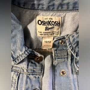 Oshkosh Jean jacket size 10 good condition